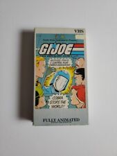 G.I. Joe: A Real American Hero Volume 3 Cobra Stops The World (VHS, 1985) RARE