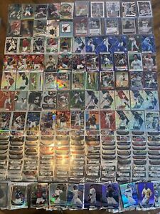 Huge Topps Panini MLB Baseball Card lot Of 512 Stars RCs & autos Patchs /#s