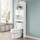 23 in. W Bathroom Space Saver Cabinet w/ 3 Fixed Shelves,over the Toilet Storage