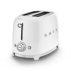 SMEG 2 Slice Retro Toaster - MATTE WHITE TSF01WHMUS [BRAND NEW]
