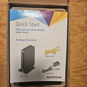 NETGEAR Cable Router Modem CM500 Compatible With All Cable Providers