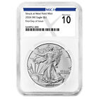 2024 (W) $1 American Silver Eagle NGCX MS10 FDI X Label