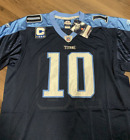 AUTHENTIC REEBOK Vintage VINCE YOUNG TITANS Jersey Alternate Blue- SIZE 50 NWT