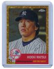 2022 Topps Chrome Platinum Hideki Matsui #83 Toile Gold Refractor /50 Yankees