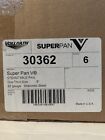 (Case of 6) Vollrath Super Pan V 30362 Stainless Steel 1/3 Size 6