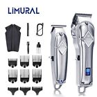 Limural Hair Clippers Cordless Trimmer Electric Shaver Cutting Beard Barber Men