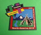 24th WSJ 2019 World Scout Jamboree Patch: GERMAN CONTINGENT