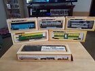 Bachmann HO Pine Sol Special Diesel Locomotive Engine And Train Box Car And 3...