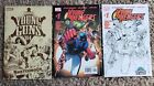 YOUNG AVENGERS #1  +  WIZARD WORLD LA SKETCH VARIANT + YOUNG GUNS 04 SKETCHBOOK