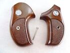 Sile Walnut Combat Grips for S&W J Round Smith & Wesson Banana type sil711 1980s