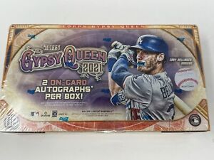 New Listing2021 Topps Gypsy Queen Baseball Hobby Box New Sealed