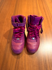 Nike Air Force 1 High QK Color Pack 2008 Red Plum - Women Size 8.5 (321813-551)