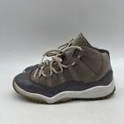 Jordan 11 Retro 378039-005 Kids Grey High Top Lace Up Sneaker Shoes Size 13 C
