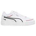 Puma Ca Pro Embroidered Lace Up  Mens White Sneakers Casual Shoes 381055-01