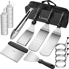 Griddle Accessories for Blackstone,13 Pc Flat Top Grill Accessories with Scraper