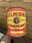 New ListingGilmore Motor Oil Can Rare Graphic Oil Can Gilmore Red Lion Lubricant Can Rare