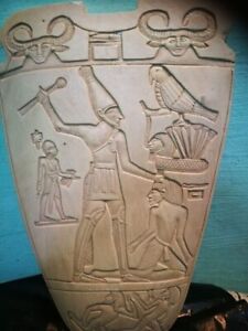 Ancient Egyptian Antiquities Rare Stela King Narmer Unique Palette Egypt BC