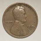 1910-S Lincoln Wheat Cent Damaged