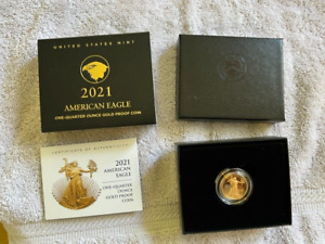 2021 American Eagle One Quarter Ounce Gold Coin  21EDN