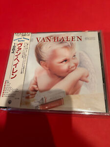 VAN HALEN 1984 JAPAN EDITION RELEASE AUTHENTIC 20P2-2618 OBI STRIP CD