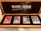 Michael Jordan Auto 1996 Upper Deck Signature Series Porcelain 4 Card Set #205