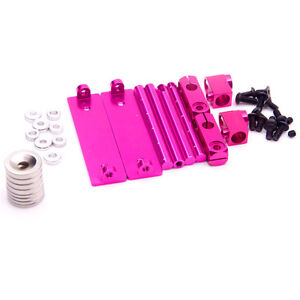CNC Alloy Magnetic Stealth Invisible Body Post Mount for 1/10 RC Tamiya Sakura