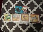 New Nintendo 2DS XL Console Black/Turquoise with lot of 4 Games Mario Zelda