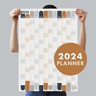 2024 Wall Planner | Wall Calendar | 2024 Year Planner | Annual Plan | 35x50 cm