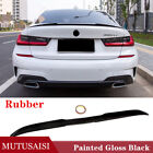 FOR 19-24 BMW 3 SERIES G20 330i G80 M3 STYLE REAR TRUNK SPOILER WING GLOSS BLACK