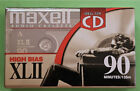 Maxell XL-II 90-minute High Bias Blank Audio Cassette Tape SEALED.