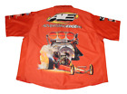 New ListingAdvertising Edge orange shirt men's 3XL with snaps NHRA DSR hot rod dragster USA