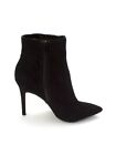 THALIA SODI Womens Black Rylie Pointed Toe Stiletto Zip-Up Dress Booties 5 M