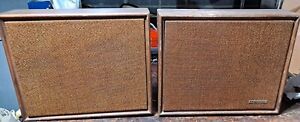 Vintage Magnavox Wooden Speakers