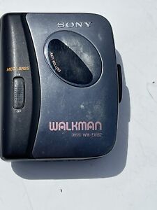 New ListingVintage Sony Walkman Cassette Player WM-EX162 - Tested & Working W/Belt Clip!