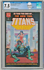 George Perez Collection Copy CGC 7.5 New Teen Titans Vol. 2 #19 Pérez Cover Art