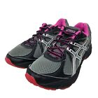 Asics GLS T28AQ Athletic Running Shoes Black/Pink Womens Size 8