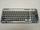 Logitech K360 Y-R0017 Wireless White w/ Black Keys Full Size Keyboard W/ Dongle