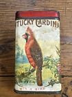 EARLY 1917 SCARE BRAND KENTUCKY CARDINAL TOBACCO TIN PAPER LABEL IT’s A BIRD