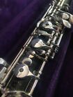 Loree oboe model B #TW85: Grenadilla wood, silverplated mechanisms; conservatory