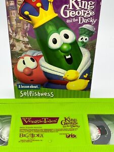 Veggie Tales 2000 VHS Video King George And The Ducky A Lesson About Selfishness