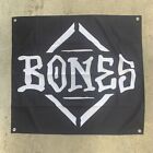 Bones Wheels Diamond Cloth Banner 36