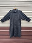 Masciarelli Moda del Mondo men's vintage Trench coat long jacket size 42 R goth