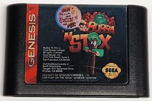 New ListingBubba 'N' Stix Sega Genesis Cartridge Only Tested Working AUTHENTIC CART