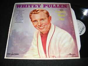 WHITEY PULLEN Rockabilly Rarity LP COUNTRY MUSIC STAR Crown FAZZIO Cover Classic