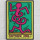 KEITH HARING 'Montreux Jazz Festival' 1983 Poster, 27”x39”