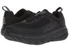 New Men's Hoka One One Bondi 6 Running Shoes Size 11-12 Wide (2E) Black 1019271