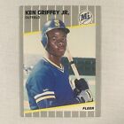 Ken Griffey Jr 1989 Fleer Rookie RC #548 Seattle Mariners Baseball Trading Card