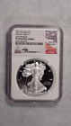 2021 W TYPE 1 NGC PF70 UCAM JOHN MERCANTI EARLY RELEASES SILVER EAGLE $1 COIN!