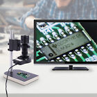 Digital Industry Video Inspection Microscope Camera Set 10X-180X 16MP HDMI 1080P