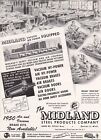 1950 Midland Steel Products Detroit MI Ad: Vacuum Hy-Power Equipeed School Buses